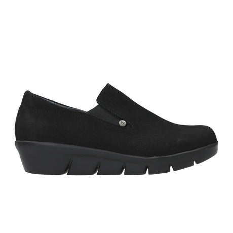 Wolky Mesita Slip On (Women) - Black Dress-Casual - Slip On - The Heel Shoe Fitters