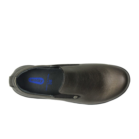 Wolky Mesita Slip On (Women) - Inox Dress-Casual - Slip On - The Heel Shoe Fitters