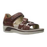 Wolky Desh Backstrap Sandal (Women) - Cognac Sandal - Backstrap - The Heel Shoe Fitters