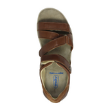 Wolky Desh Backstrap Sandal (Women) - Cognac Sandal - Backstrap - The Heel Shoe Fitters