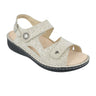 Finn Comfort Barbuda Backstrap Sandal (Women) - Champagne Garden Sandal - Backstrap - The Heel Shoe Fitters