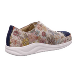 Finn Comfort Ikebukuro Lace Up (Women) - Multi/Atoll Verano/Nubuck Dress-Casual - Lace Ups - The Heel Shoe Fitters