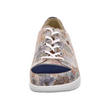 Finn Comfort Ikebukuro Lace Up (Women) - Multi/Atoll Verano/Nubuck Dress-Casual - Lace Ups - The Heel Shoe Fitters