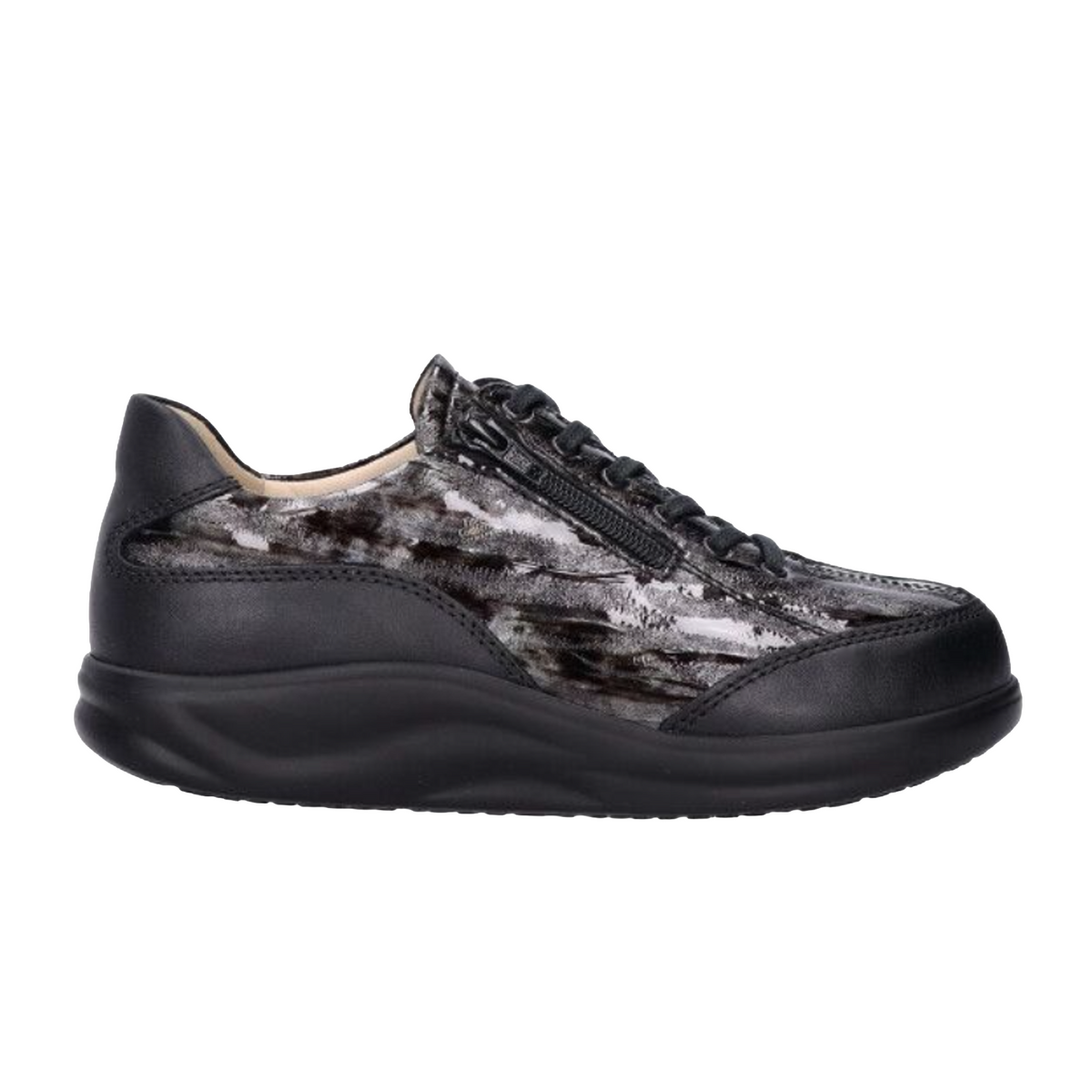Finn Comfort Otaru Sneaker (Women) - Black/Antracite Nap