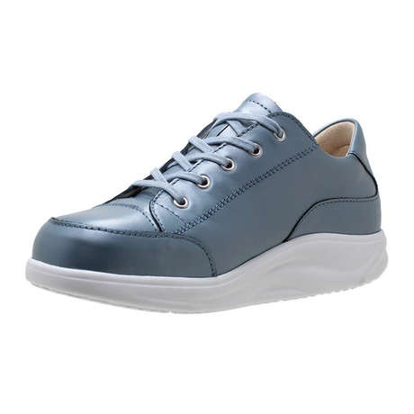 Finn Comfort Hachiouji Sneaker (Women) - Jeans Hilton Athletic - Casual - Lace Up - The Heel Shoe Fitters