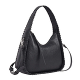 Milo Nico Hobo Bag - Black Accessories - Bags - Crossbody - The Heel Shoe Fitters