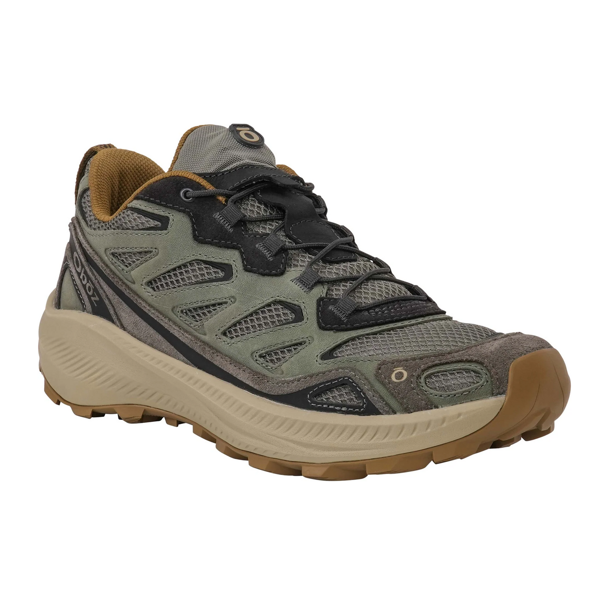Oboz Crosscut Low Hiking Shoe (Men) - Olive Branch