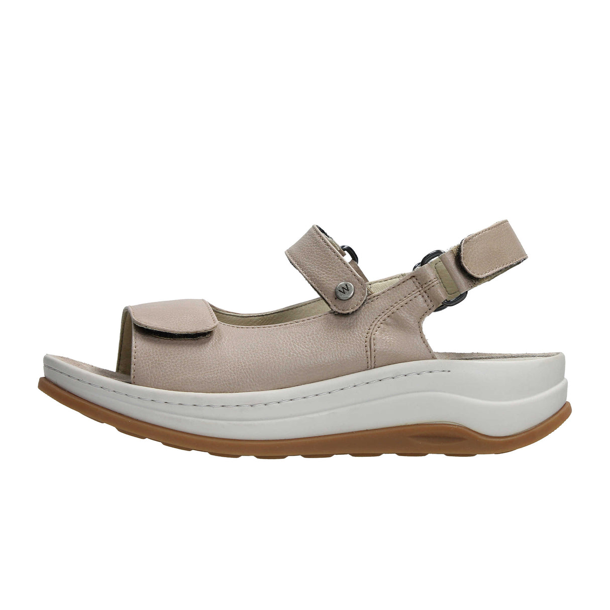 Wolky Adura Backstrap Sandal (Women) - Beige Sandals - Backstrap - The Heel Shoe Fitters