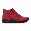 Wolky Why Ankle Boot (Women) - Oxblood Antique Nubuck Boots - Casual - Low - The Heel Shoe Fitters