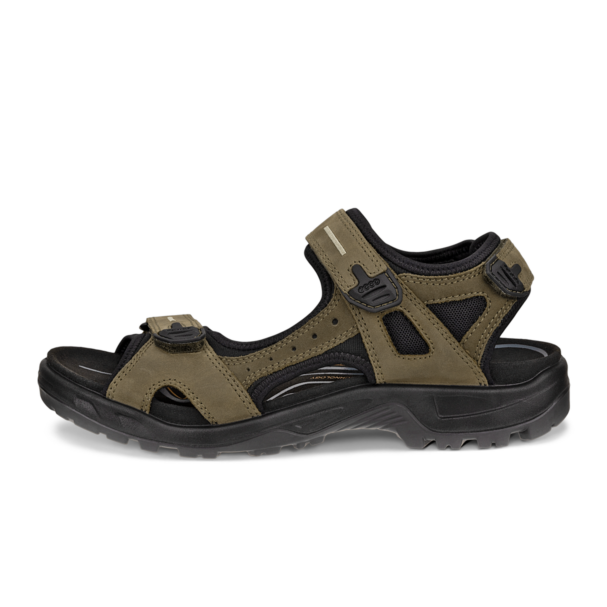 ECCO Yucatan Active Sandal (Men) - Tarmac/Tarmac Sandal - Active - The Heel Shoe Fitters