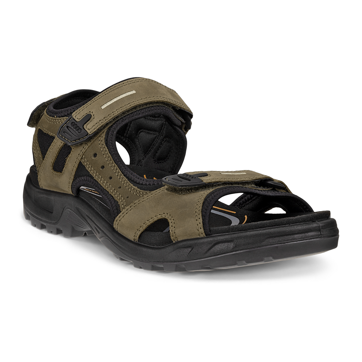 ECCO Yucatan Active Sandal (Men) - Tarmac/Tarmac Sandal - Active - The Heel Shoe Fitters