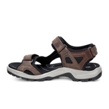 ECCO Yucatan Active Sandal (Men) - Espresso/Cocoa Brown/Black Sandal - Active - The Heel Shoe Fitters