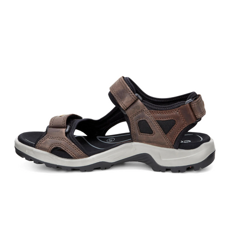 ECCO Yucatan Active Sandal (Men) - Espresso/Cocoa Brown/Black Sandal - Active - The Heel Shoe Fitters