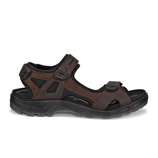 ECCO Yucatan Active Sandal (Men) - Mocha/Mocha Sandal - Active - The Heel Shoe Fitters