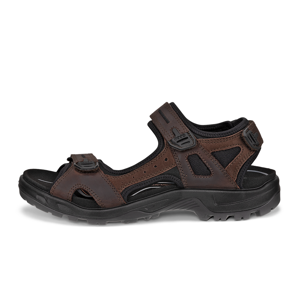 ECCO Yucatan Active Sandal (Men) - Mocha/Mocha Sandal - Active - The Heel Shoe Fitters