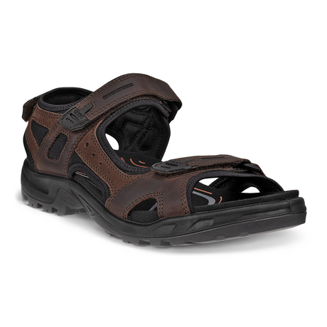 ECCO Yucatan Active Sandal (Men) - Mocha/Mocha Sandal - Active - The Heel Shoe Fitters