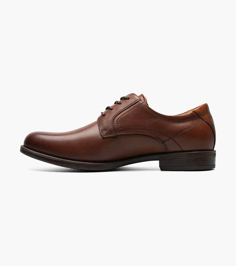 Florsheim Midtown Cap Toe Oxford (Men) - Cognac Dress-Casual - Oxfords - The Heel Shoe Fitters