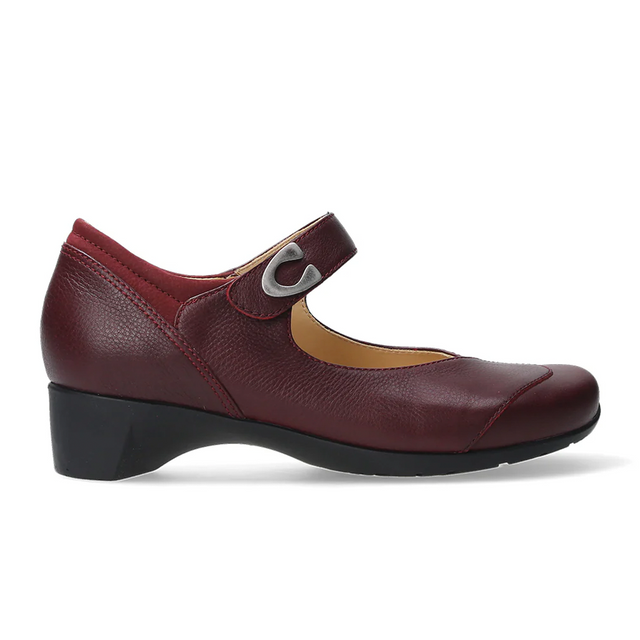 Wolky Chili Mary Jane (Women) - Oxblood Dress-Casual - Heels - The Heel Shoe Fitters