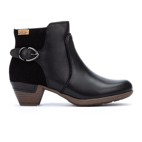 Pikolinos Rotterdam 902-8943C1 Ankle Boot (Women) - Black Boots - Casual - Low - The Heel Shoe Fitters