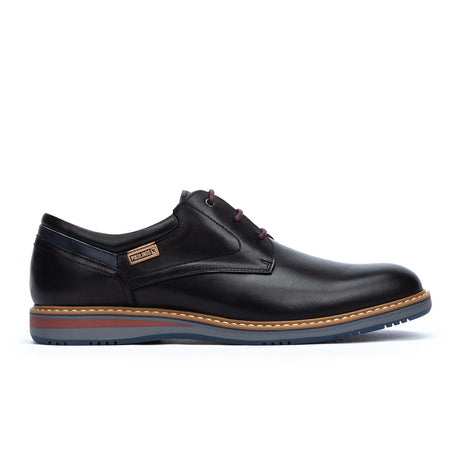 Pikolinos Avila M1T-4050 Oxford (Men) - Black Leather Dress-Casual - Oxfords - The Heel Shoe Fitters