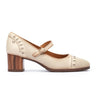 Pikolinos Calafat W1Z-5797 Heeled Mary Jane (Women) - Marfil Dress-Casual - Heels - The Heel Shoe Fitters