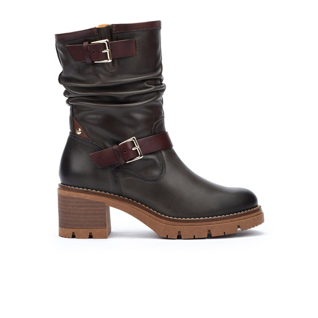 Pikolinos Soria W0B-8534C1 Mid Boot (Women) - Forest Boots - Casual - Mid - The Heel Shoe Fitters