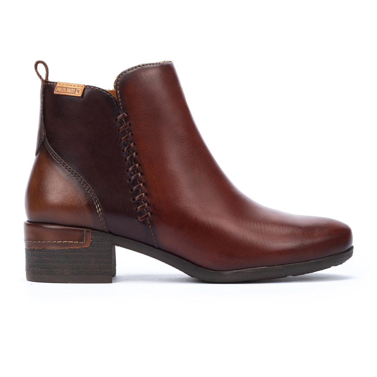 Pikolinos Malaga W6W-8950C1 Ankle Boot (Women) - Cognac Boots - Casual - Mid - The Heel Shoe Fitters