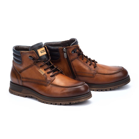 Pikolinos Zamora M9K-8028C1 Mid Boot (Men) - Brandy Boots - Casual - Mid - The Heel Shoe Fitters