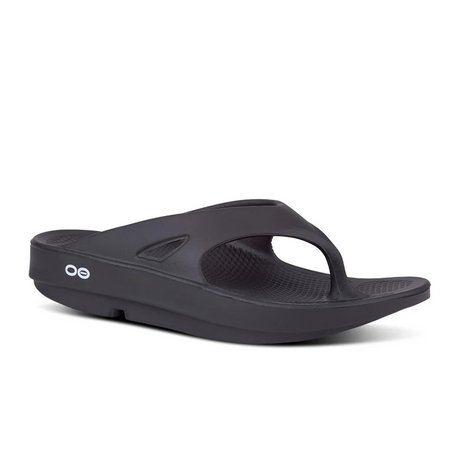 Oofos OOriginal Sandal (Unisex) - Black Sandals - Thong - The Heel Shoe Fitters