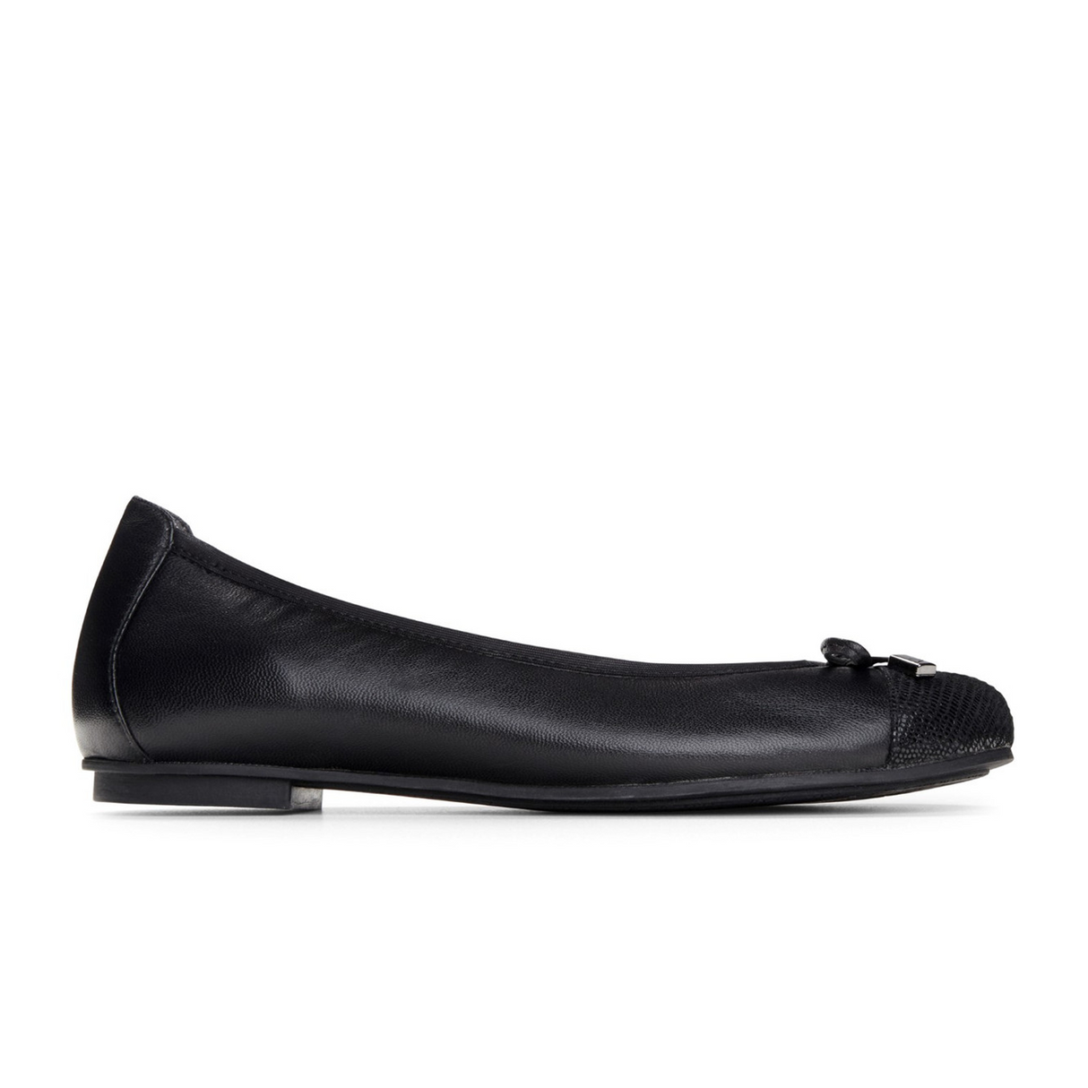 Vionic Minna Ballet Flat (Women) - Black Dress-Casual - Flats - The Heel Shoe Fitters