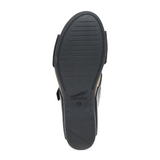 Dansko Shannon Wedge Sandal (Women) - Black Sandal - Heel/Wedge - The Heel Shoe Fitters