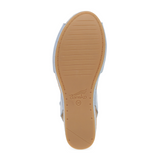 Dansko Stella Wedge Sandal (Women) - Sky Nubuck Sandal - Heel/Wedge - The Heel Shoe Fitters