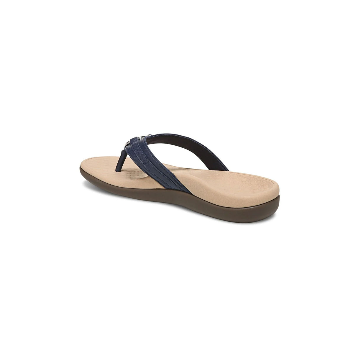 Vionic Aloe Thong Sandal (Women) - Navy Leather Sandals - Thong - The Heel Shoe Fitters