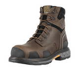 Ariat OverDrive 6" Composite Toe Work Boot (Men) - Dark Brown Boots - Work - 6 Inch - The Heel Shoe Fitters