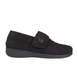 Vionic Jackie Flannel Slipper (Women) - Black
