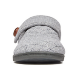Vionic Jackie Flannel Slipper (Women) - Light Grey Dress-Casual - Slipper - The Heel Shoe Fitters