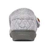 Vionic Jackie Flannel Slipper (Women) - Light Grey Dress-Casual - Slipper - The Heel Shoe Fitters