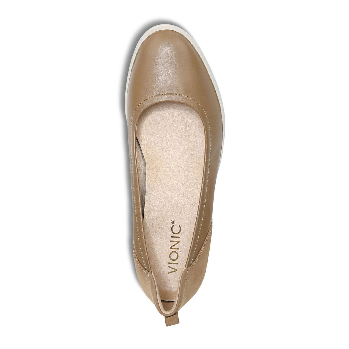 Vionic Jacey Slip On Wedge (Women) - Toffee Dress-Casual - Slip Ons - The Heel Shoe Fitters