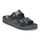 Birkenstock Arizona EVA Narrow Slide Sandal (Women) - Metallic Anthracite Sandal - Slide - The Heel Shoe Fitters