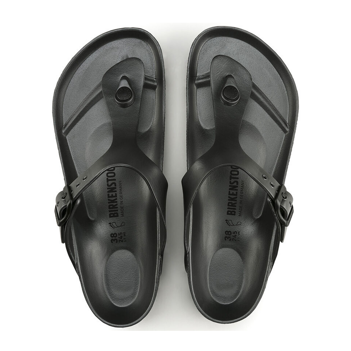 Birkenstock Gizeh EVA Sandal (Women) - Metallic Anthracite Sandals - Thong - The Heel Shoe Fitters