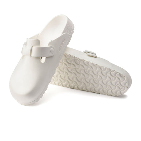 Birkenstock Boston EVA Clog (Men) - White Dress-Casual - Clogs & Mules - The Heel Shoe Fitters