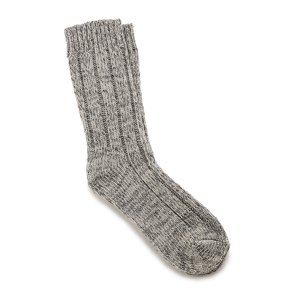 Birkenstock Cotton Twist Crew Sock (Men) - Light Gray Accessories - Socks - Lifestyle - The Heel Shoe Fitters