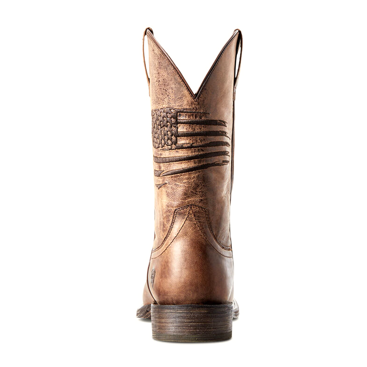 Ariat Circuit Patriot Western Boot (Men) - Weathered Tan Boots - Fashion - High - The Heel Shoe Fitters