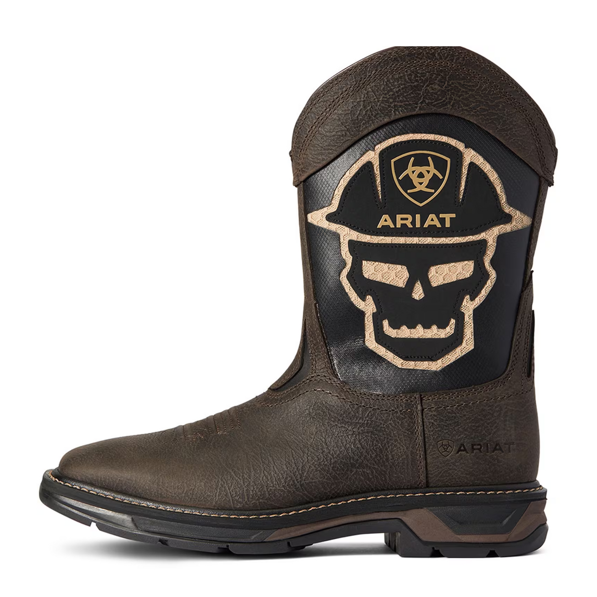 Ariat Workhog XT 6" VentTEK Bold Soft Toe Work Boot (Men) - Iron Coffee/Roughneck Boots - Work - 6 Inch - The Heel Shoe Fitters