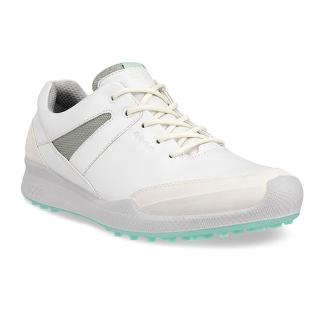 ECCO Biom Golf Hybrid Golf Shoe (Women) - White/Concrete Athletic - Sport - The Heel Shoe Fitters