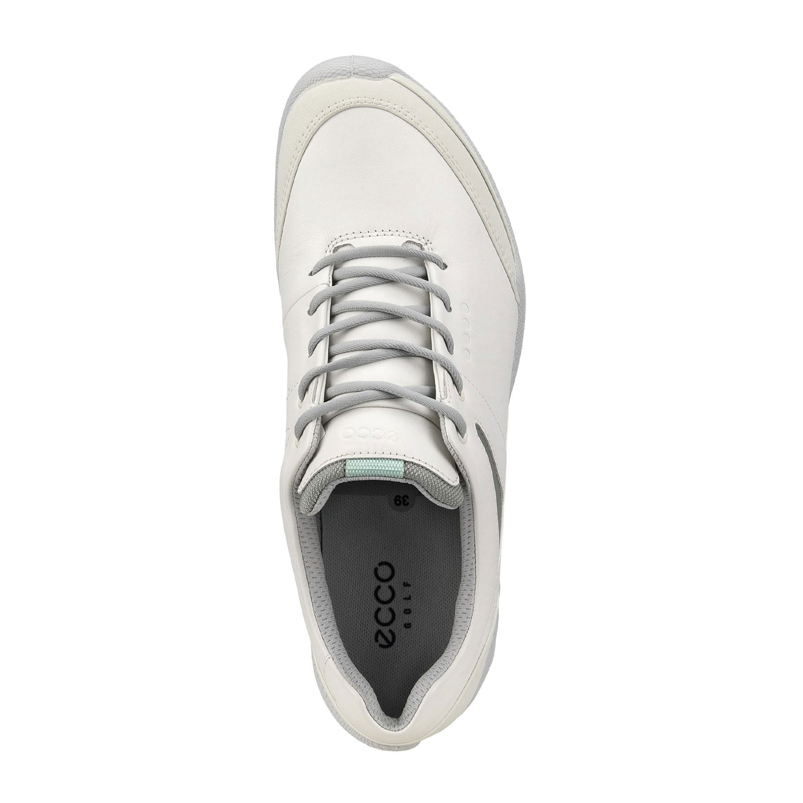 Ecco Biom Golf Hybrid Golf Shoe (Women) - White/Concrete - The Shoe Fitters