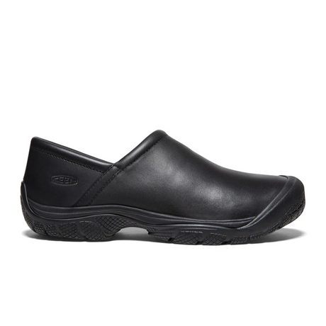 Keen Utility PTC Slip On Work Shoe (Men) - Black Boots - Work - Low - Soft Toe - The Heel Shoe Fitters