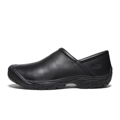 Keen Utility PTC Slip On Work Shoe (Men) - Black Boots - Work - Low - Soft Toe - The Heel Shoe Fitters