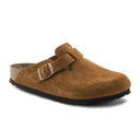 Birkenstock Boston Suede Soft Footbed Clog (Men) Dress-Casual - Clogs & Mules - The Heel Shoe Fitters