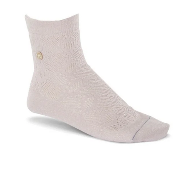 Birkenstock Cotton Bling Ajour Crew Sock (Women) - Flamingo Pink Accessories - Socks - Lifestyle - The Heel Shoe Fitters